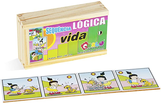 Jogo Sequencia Logica 5 Sequencias +5 Anos IOB - Outros Jogos - Magazine  Luiza