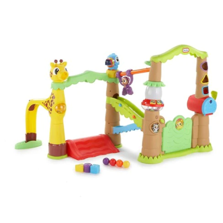 cabana na arvore little tikes aberto
