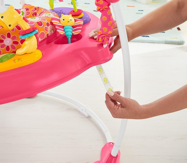 Jumperoo Rosa Fisher-Price altura